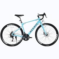 Amazon | ACEXIS ロードバイク 自転車 シマノ21段変速 アルミフレーム